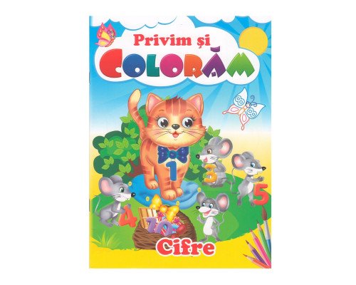 Privim si coloram Cifre. N*9515