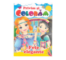 Privim si coloram FETE ELEGANTE. N*9423