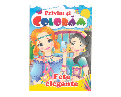 Privim si coloram FETE ELEGANTE. N*9423