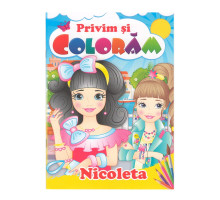 Privim si coloram NICOLETA. N*9430