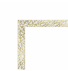 Фоторамка A3 белая "Золотая паутина", 20 мм F2015A-G2 CM*5875
