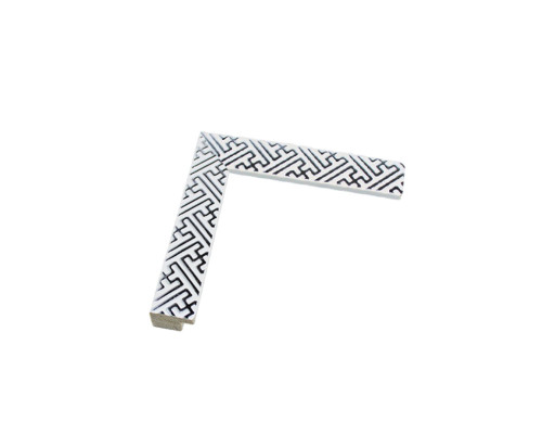 Rama foto A3 alb "Labirint argintiu", 20 mm F2015A-S1 CM*5905