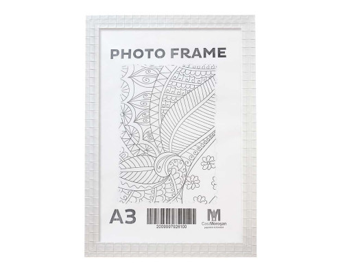 Rama foto A3, 28 mm, alb "Grafica", F2817-01 CM*6100