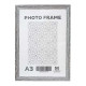 Rama foto A3, 28mm, lemn alb cu argint, F2817-02 CM*6117