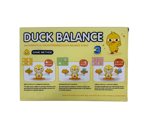 Развивающая игра «Duck Balance: Весы с утятами», 3+ ZD-042 (48)