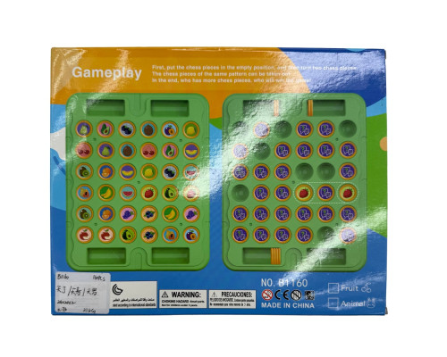 Joc educativ „Memorie puzzle cu jetoane: Găsește perechile”, 3+ B1160 (160)