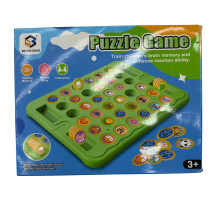 Joc educativ „Memorie puzzle cu jetoane: Găsește perechile”, 3+ B1160 (160)