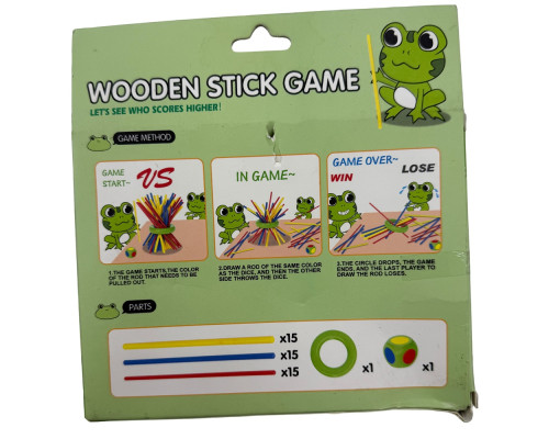 Joc educativ „Bețișoare în echilibru”, mini 8+ ZD-092 (216)