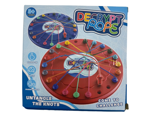 Развивающая игра «Decrypt Ropes: Распутай верёвки», 3+ 2025C (200)