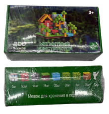 Магнитный конструктор «Minecraft-стиль», 200 деталей, 3+ JZE200 (20)