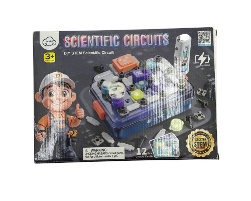 Конструктор STEM «Scientific Circuits», 12 экспериментов, 3+ 77-50B (20)