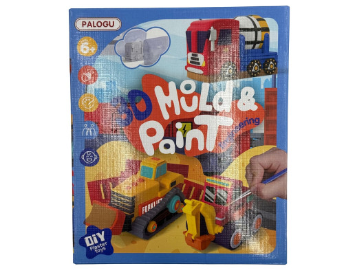Set creativ pentru realizarea și pictarea figurinelor din ghips, 6+ S138-36 (64)