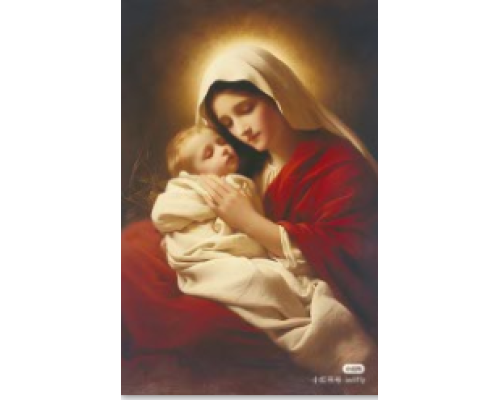 Mozaic cu diamante 40*50 cm "Madona cu pruncul" X14-28 (25)