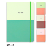 Carnet A5 80 foi, linie, coperta tare cu elastic, NC 5010 (16/96)