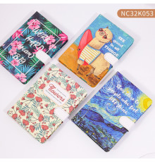 Carnet A5 120 foi, linie, coperta tare cu magnet, NC 32K053 (12/144)