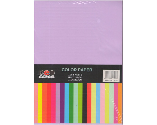 Hartie p/u imprimanta А4 100 foi, 80 g/m2, lavanda NEO-Line *5057 (50)