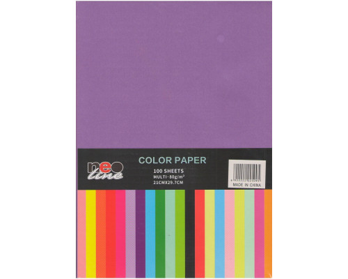 Hartie p/u imprimanta А4 100 foi, 80 g/m2, violet NEO-Line *5095 (50)