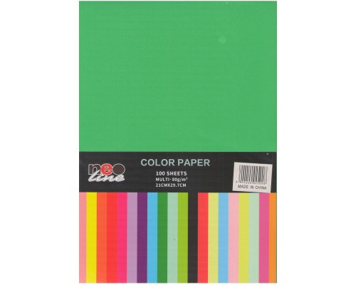 Hartie p/u imprimanta А4 100 foi, 80 g/m2, verde NEO-Line *5026 (50)