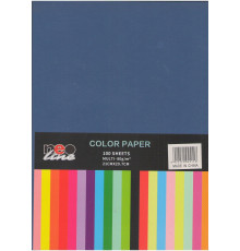 Бумага A4 100 л., 80 гр/м2, тёмно-синяя NEO-Line *5118 (50)