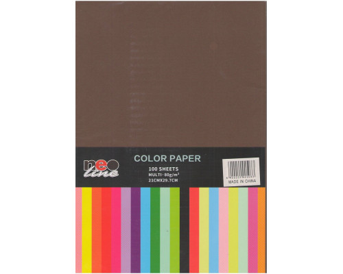 Hartie p/u imprimanta А4 100 foi, 80 g/m2, maro NEO-Line *5033 (50)