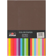 Бумага A4 100 л., 80 гр/м2, коричневая NEO-Line *5033 (50)