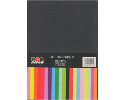 Hartie p/u imprimanta А4 100 foi, 80 g/m2, negru NEO-Line *5132 (50)