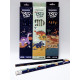Creion grafit 2B, cu radiera, BN3664 (12/240)