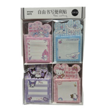 Бумага для заметок с липким слоем 76x76mm 100л. «Anime» асорти BLT-2328 (24/480)