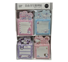 Бумага для заметок с липким слоем 76x76mm 100л. «Anime» асорти BLT-2328 (24/480)