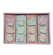 Бумага для заметок с липким слоем фигурная «Anime» асорти A12-3 (48/576)