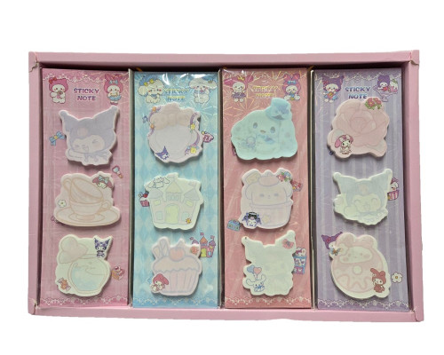 Hartie pt notite cu lipici ondulata „Anime” asorti A12-3 (48/576)