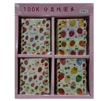 Carnet p/u copii 90*105 mm "Sweet" pe spira QB/T1438-2007 (24/480)