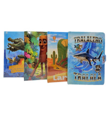 Блокнот A5 120 л. линия, твердая обложка на магните, NC 32K071 (12/192)