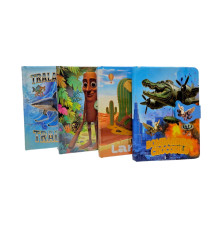 Carnet A6 80 foi, linie, coperta tare cu magnet, 64KB6401 (12/144)