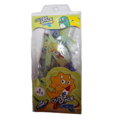 Set rigle: 2echere. transportor rigla 15cm. "Outer Space" (576)