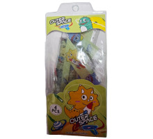 Set rigle: 2echere. transportor rigla 15cm. "Outer Space" (48/576)
