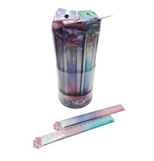 Rigla plastic 15cm "Labuta" TG-C0023 (36/648)