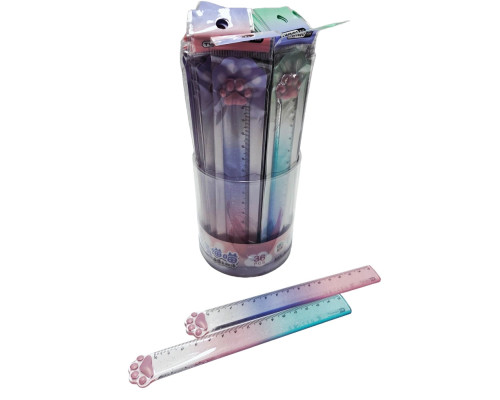 Rigla plastic 15cm "Labuta" TG-C0023 (36/648)