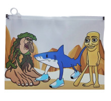 Mapa cu fermuar Zipper А4+, (33*24*3cm) AS-6055 (12/720)