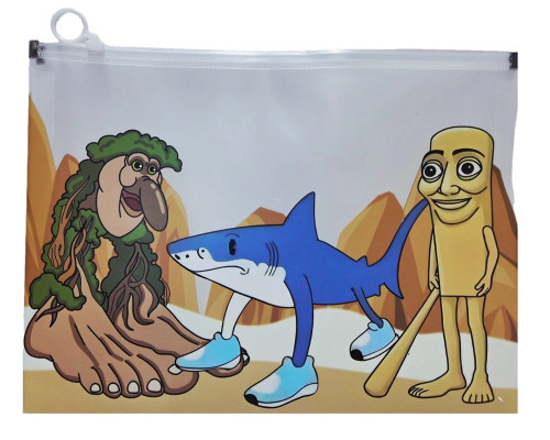 Mapa cu fermuar Zipper А4+, (33*24*3cm) AS-6055 (12/720)