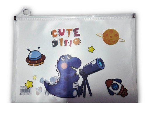 Папка с молнией Zipper А4+, (33,5*24cm) AA-113 (12/960)