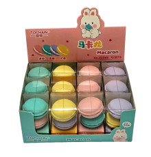 Radiera figurata "Macaron" 2 buc. TB6695 (24/480)