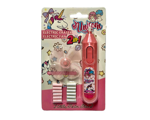 Ластик электрический 2 в1 с вентилятором CD1319 (72/432)