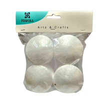 Набор пенопластовых фигурок "Маффины" 6*4 см, 4 шт. S18-21 (12/240)