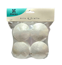 Набор пенопластовых фигурок "Маффины" 6*4 см, 4 шт. S18-21 (12/240)