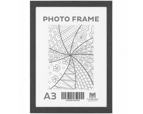 Rama foto A3, 20mm, lemn inchis, F2029-W CM*6094