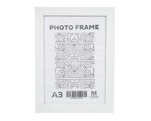 Rama foto A3, 40 mm, alb, F4028-015 CM*6162