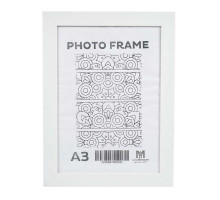 Фоторамка A3 белая, 40 мм F4028-015 CM*6162