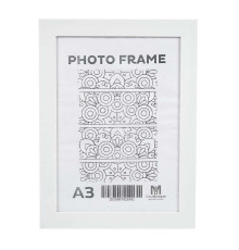 Фоторамка A3 белая, 40 мм F4028-015 CM*6162
