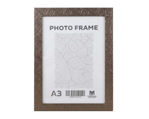 Rama foto A3, 40 mm, "Flora" bronz antic, F4028-1136 CM*6193